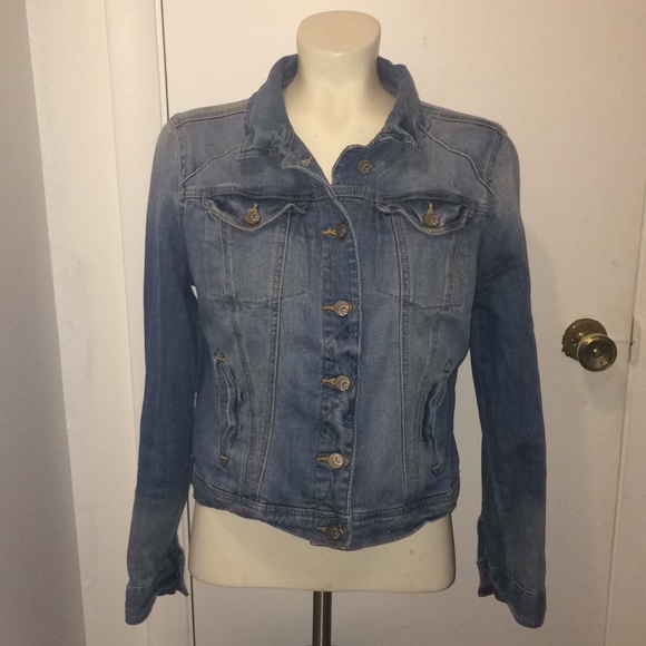 Cato Distressed "Wild At 💛" Denim Jacket - Picture 5 of 7